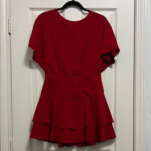 Alice + Olivia Elegant Red Dress
